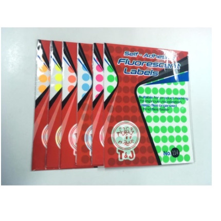 

Label Sticker Warna DOT Tom & Jerry No.114