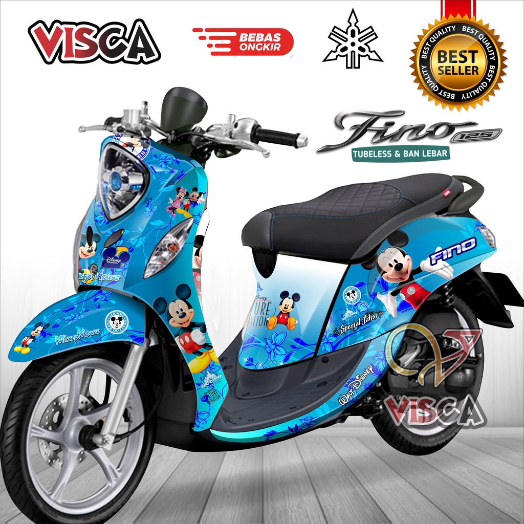 Decal Fino 125 Full Body Stiker Fino 125 Full Body Variasi Stiker Motor Fino 125 Full Body Striping 