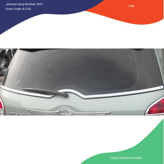 List Kaca Belakang  Livina Aksesoris mobil