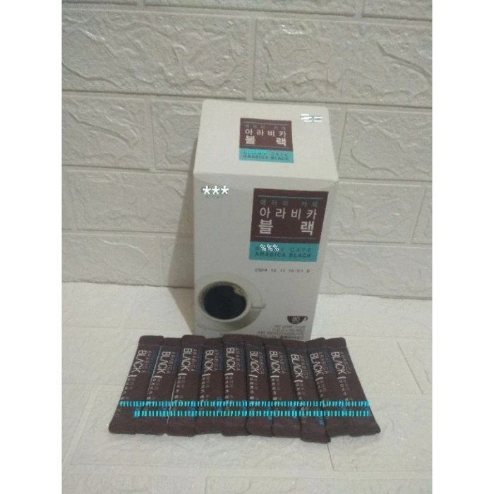 

kopi hitam arabica korea 1 box