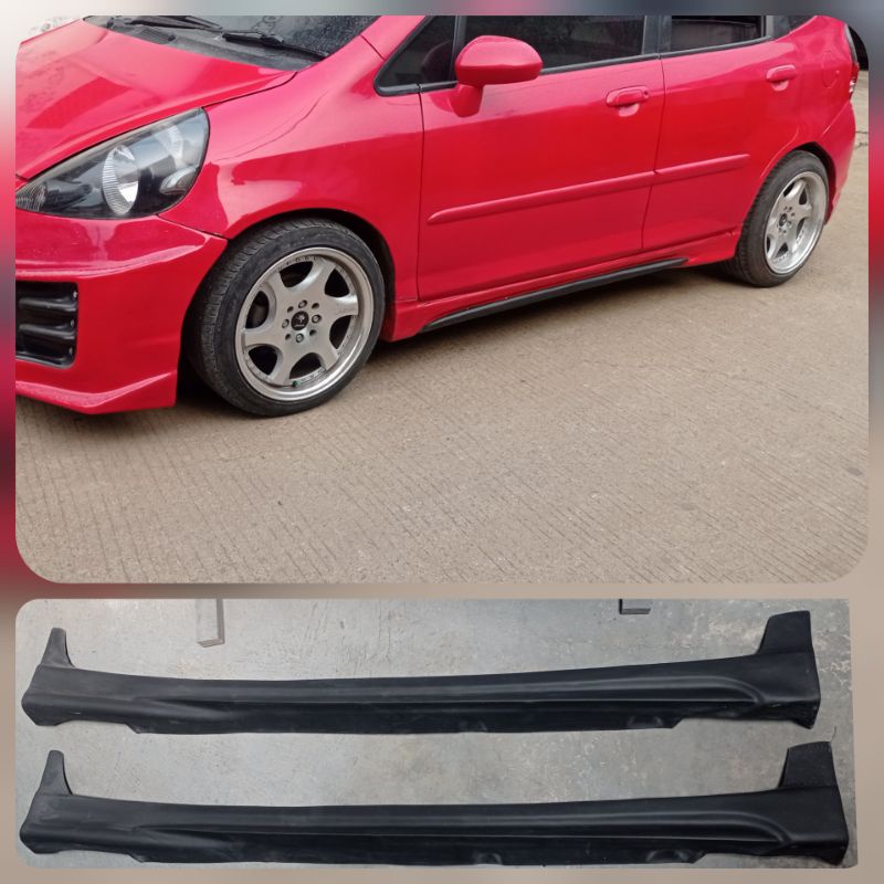 Sideskirt model mugen untuk Jazz GD3 dan GE 8
