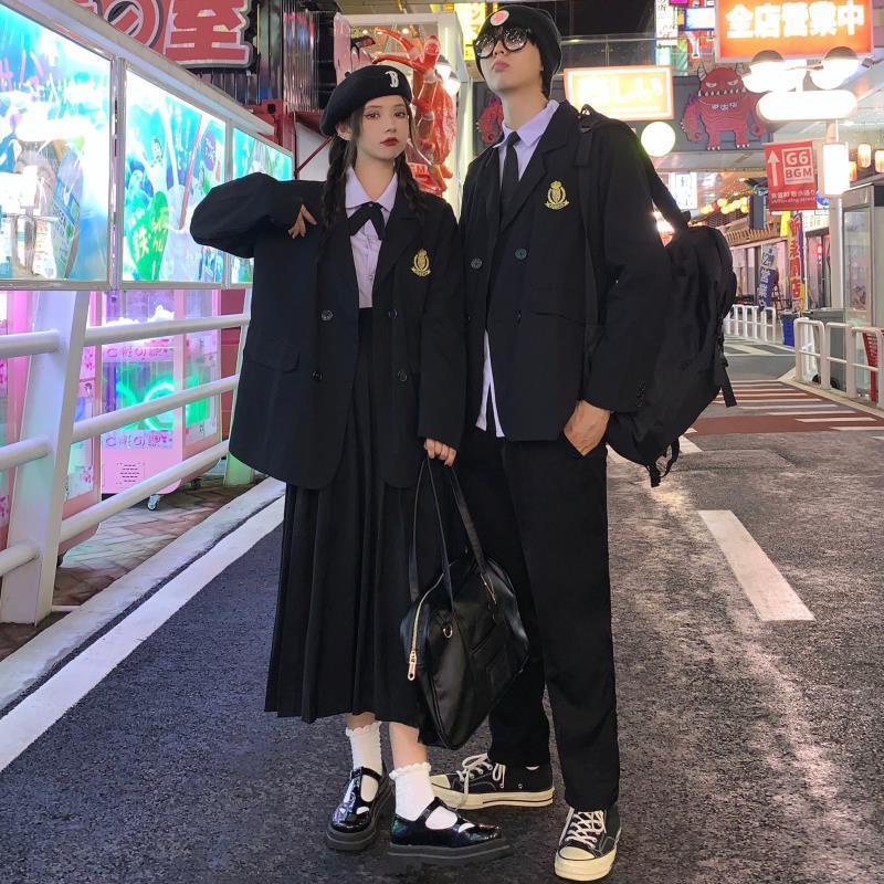 Thai school uniform Korean version college style British suit JK set high school student