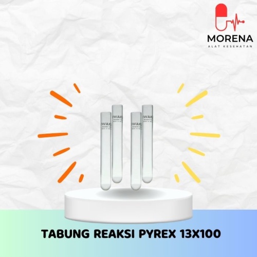 PYREX/ IWAKI - Tabung Reaksi 13x100mm / Test Tube 13x100