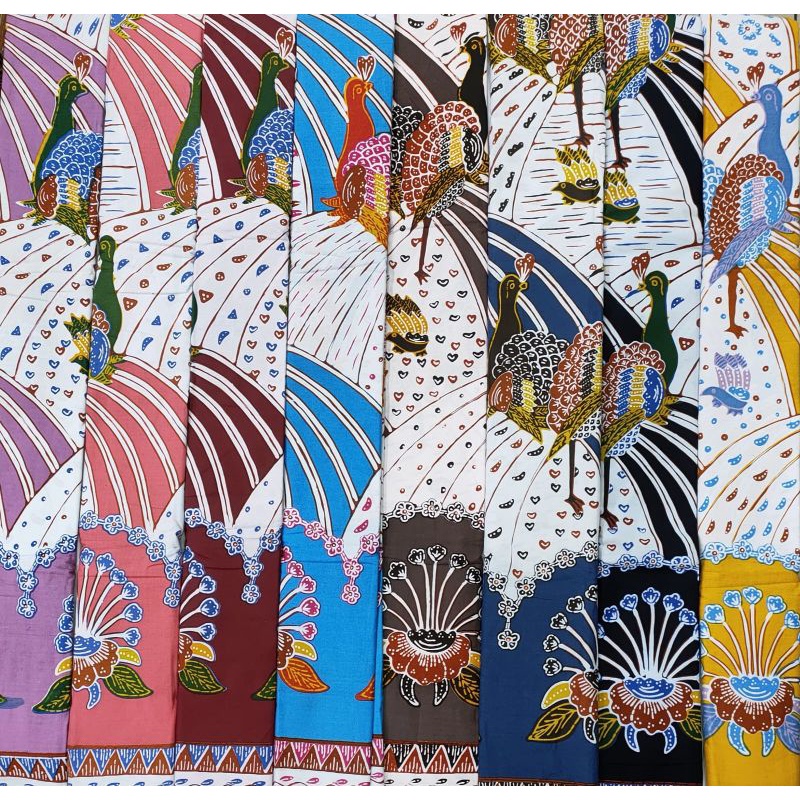 KAIN BATIK/KAIN BATIK MERAK NGIBING GARUTAN