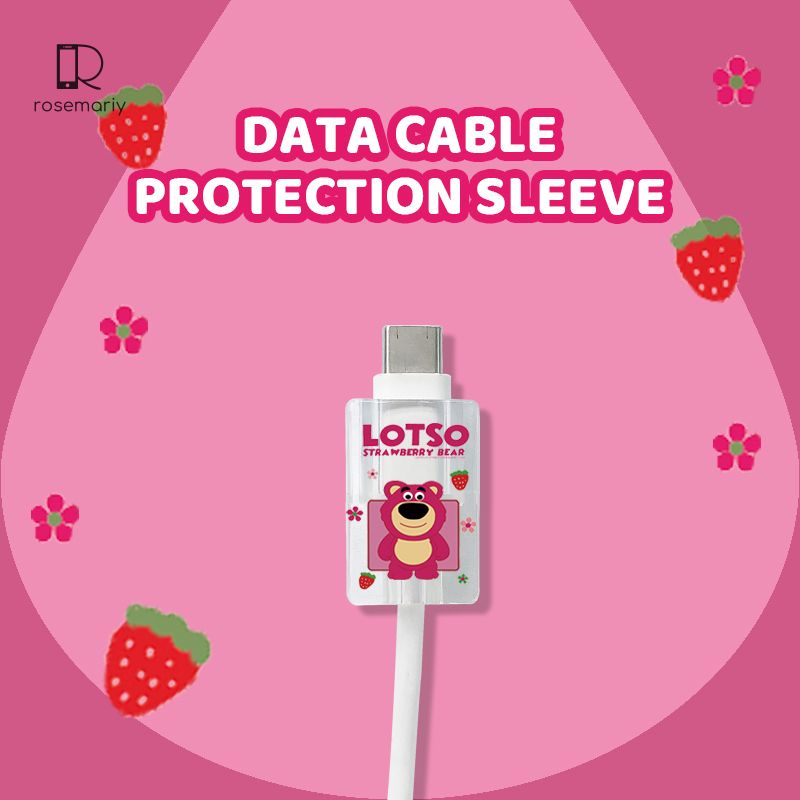 Pelindung Ujung Kabel Charger Cable Data iPhone Android USB tab C Protector Carger HP Pelindung Kabe