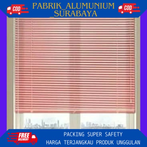 Tirai Gulung PVC / Kerey PVC / gorden / Tirai / Venetian Blinds / Krey 90 x 180 Cm / Krey PVC