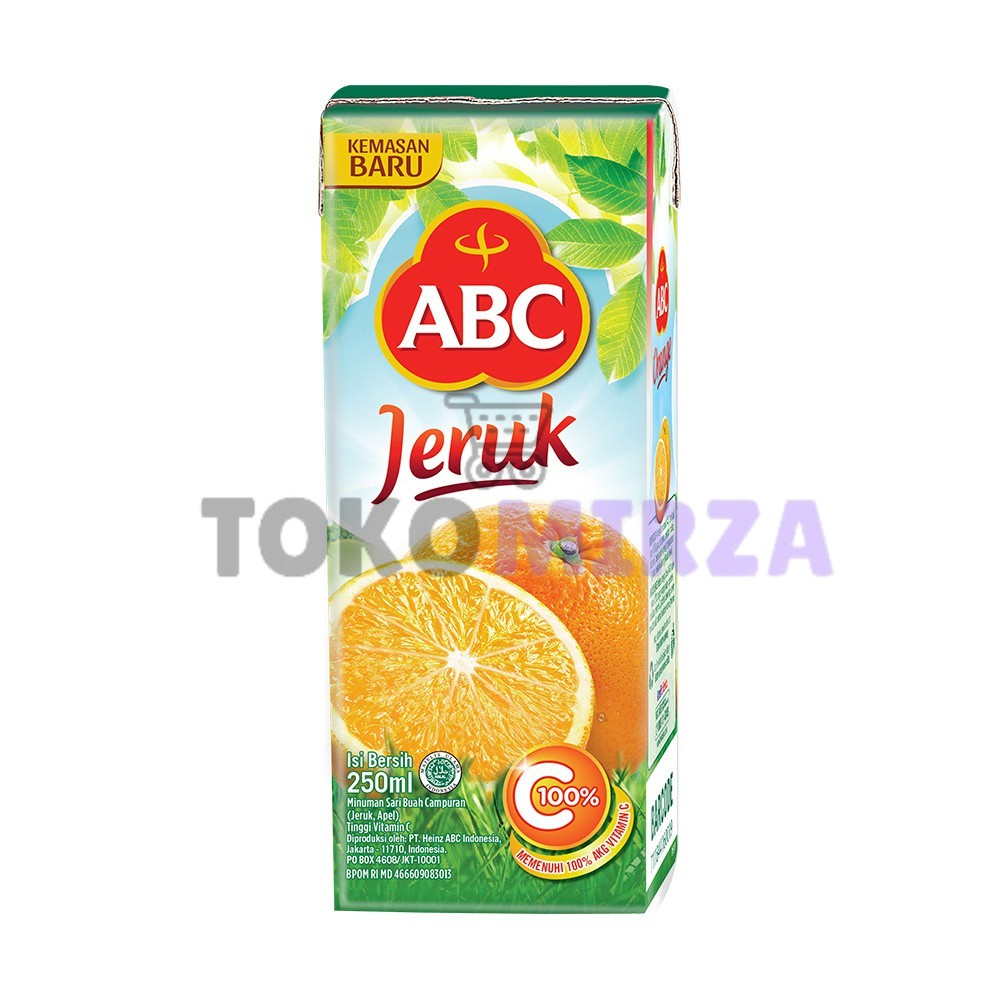 

ABC Orange Juice 250 ml ( 1 KARTON )