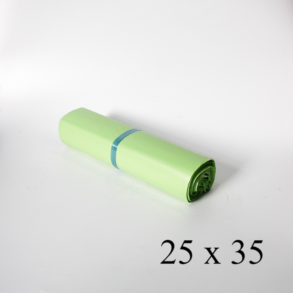 

Plastik Polymailer Hijau 25 x 35 cm packaging Kantong Amplop isi 100 pcs - Master Pack Indonesia Bogor