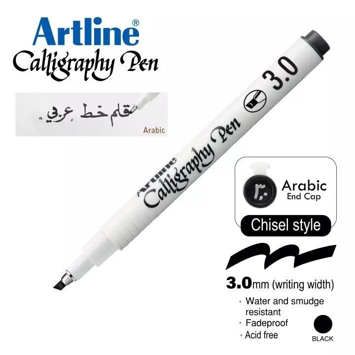 

ARTLINE Calligraphy Pen Bolpoin Kaligrafi EK-241N/AB dan EK-242N Ecer