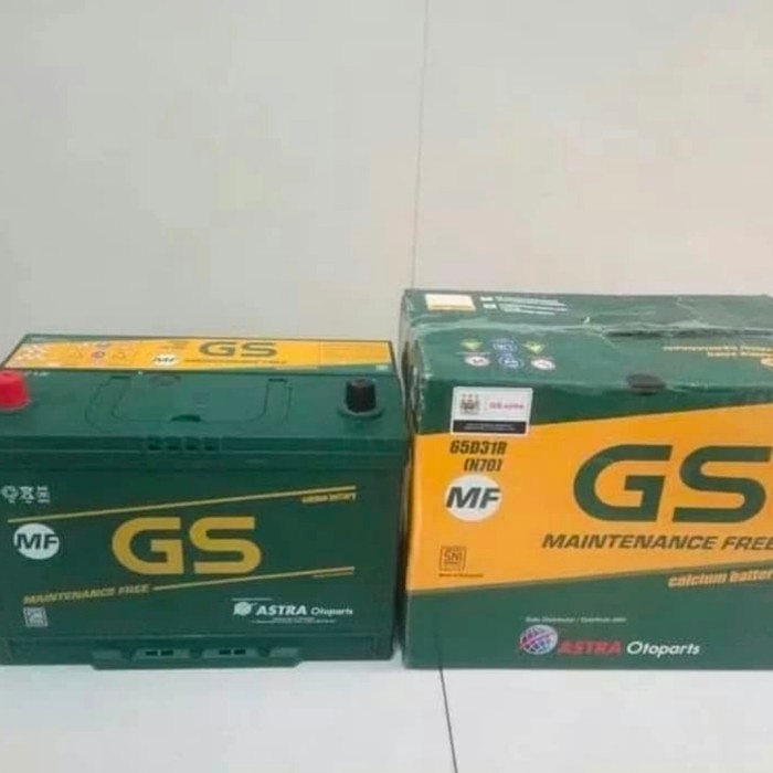 Aki Mobil Kering GS ASTRA N70 MF Mitsubishi Colt L300 L200 Kuda Diesel