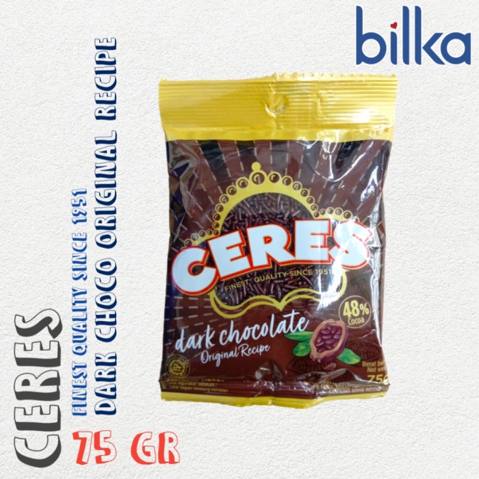 

CERES Meses Dark Chocolate 75gr