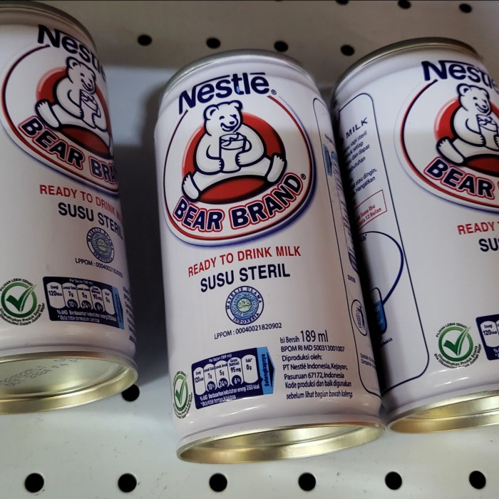 

SUSU BEAR BRAND 189 ML