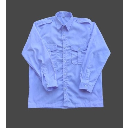 [PROMO] Baju Dinas Putih Kemeja Putih Pria Seragam Putih PNS  Kemeja Lengan Panjang Kemeja Wanita