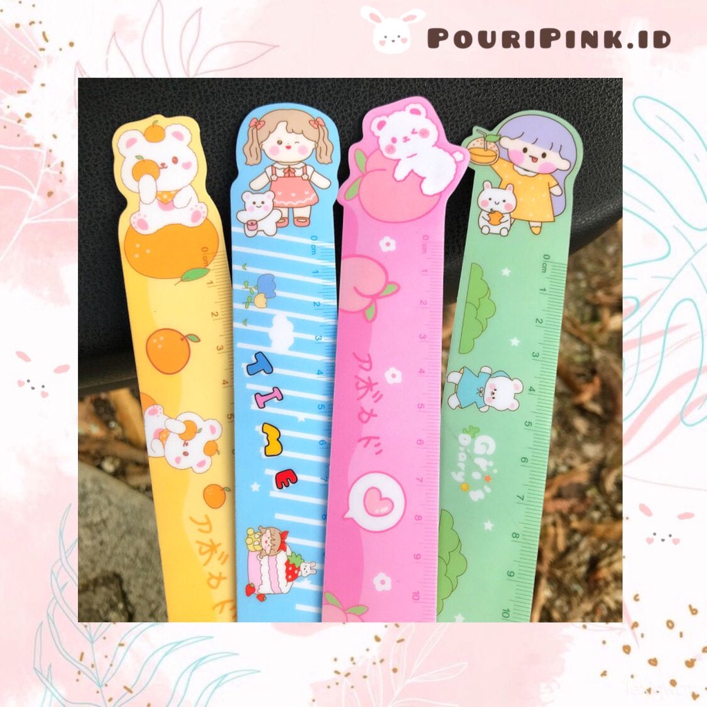 

Penggaris Elastis 15cm Karakter Chibi Animal Lucu Magnet Ruler Korea Stationery Mistar Alat Tulis Sekolah Kantor Bujo Anak Atk Banjar Martapura Mtp PouriPink.id