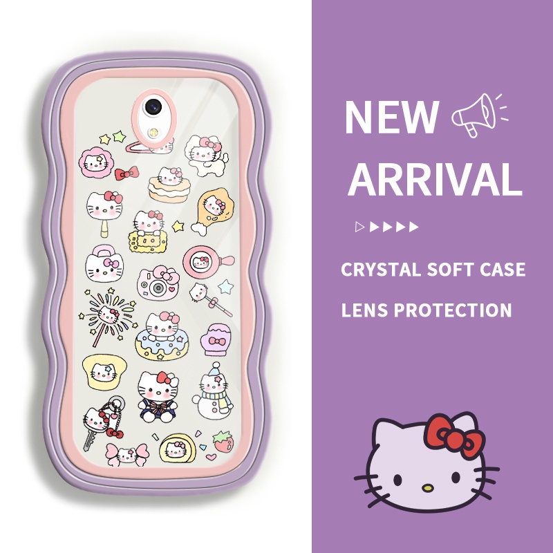 Soft Silicone Case For Redmi 8A 6A 8 Pro 8A Dual 7 Y3 8A 6 Stiker Hello Kitty yang lucu Clear Cassin