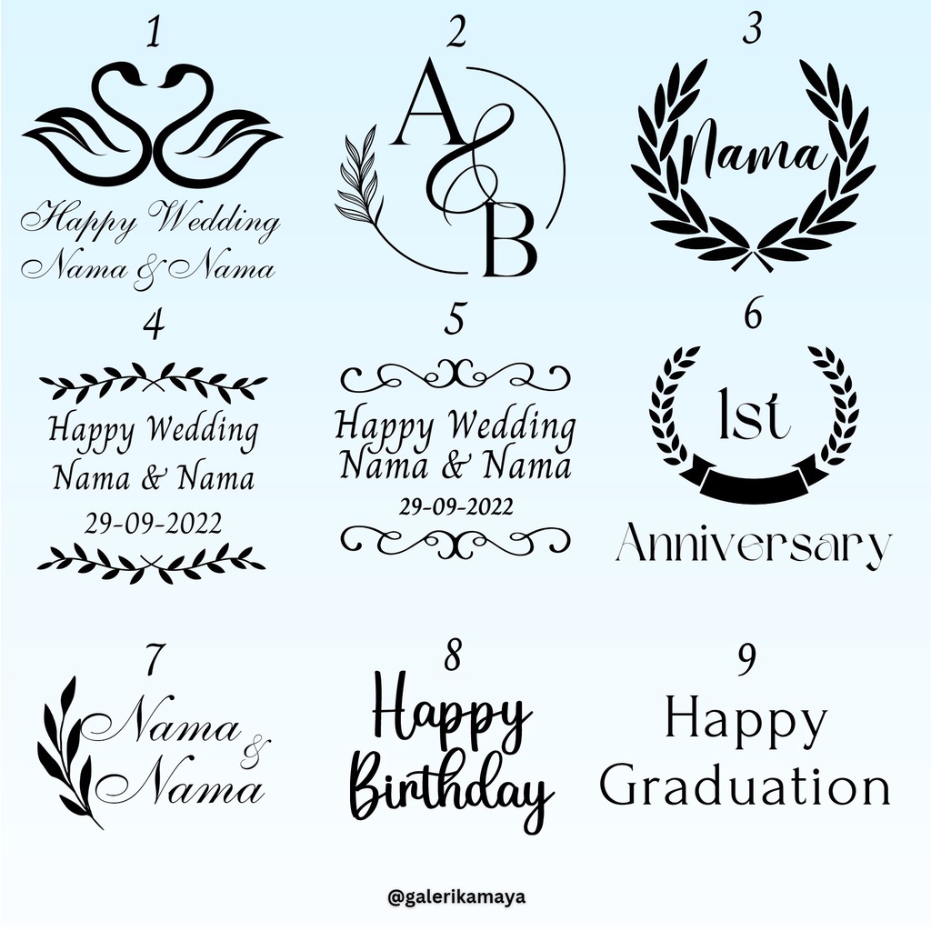 Bordir Bordir Bordir Handuk Custom Nama Satuan dan Couplebisa pesan satuan