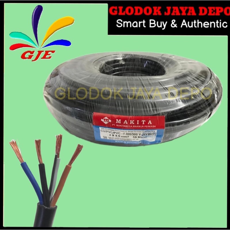 CABLE AUDIO NYYHY MAKITA 4x2,5MM 50METER