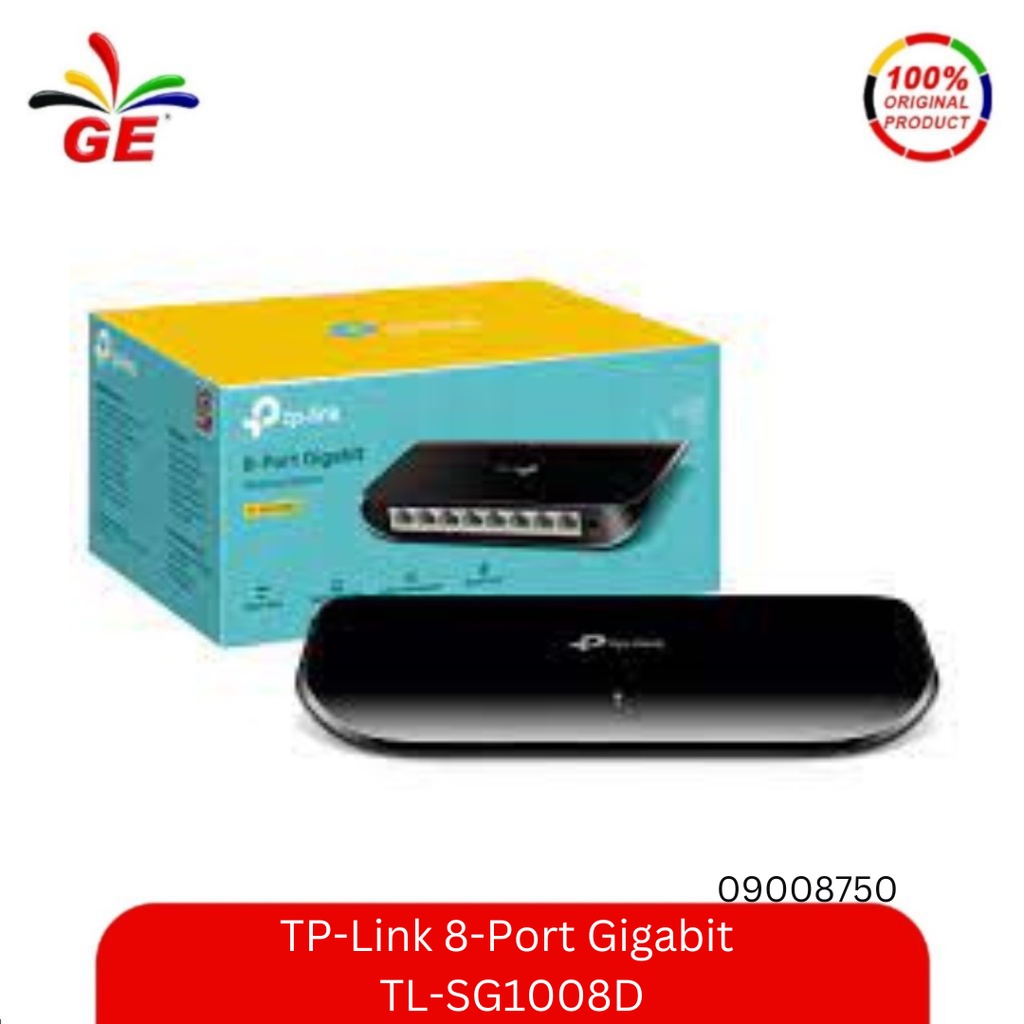TP-Link 8-Port Gigabit  TL-SG1008D - 09008750