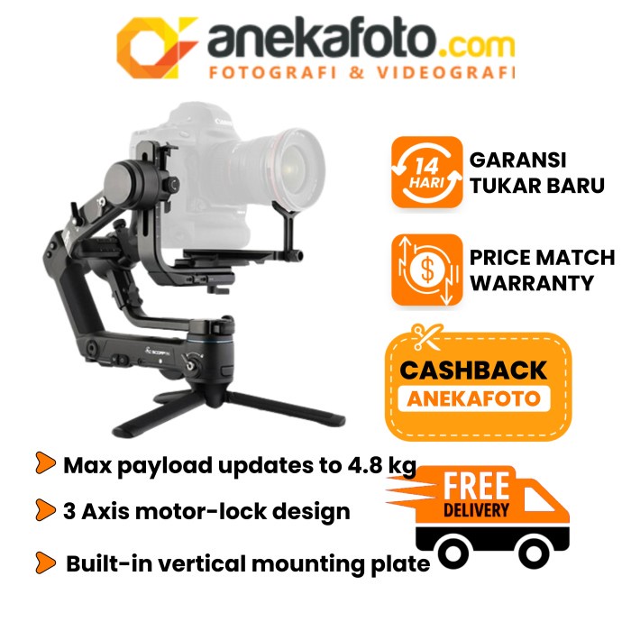 Feiyu Scorp Pro F4 3Axis Gimbal Stabilizer Kamera FeiyuTech Tech