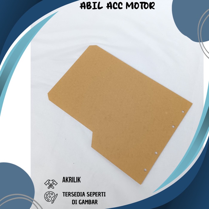 MUDFLAP AKRILIK BEAT STATER HALUS NEW PANJANG MUDFLAP AKRILIK BEAT ESP