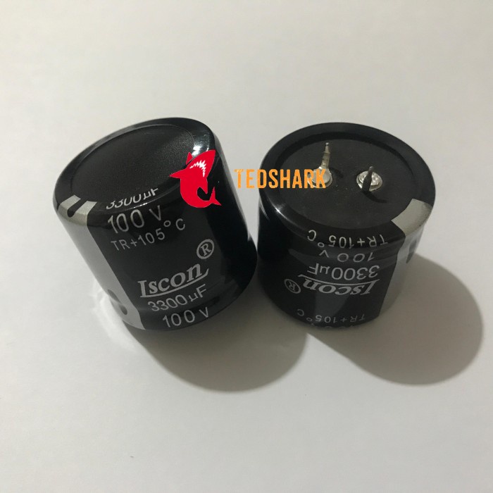 Elco 3300uf 100V Lscon kapasitor 100v 3300uf lscon capasitor ORIGINAL