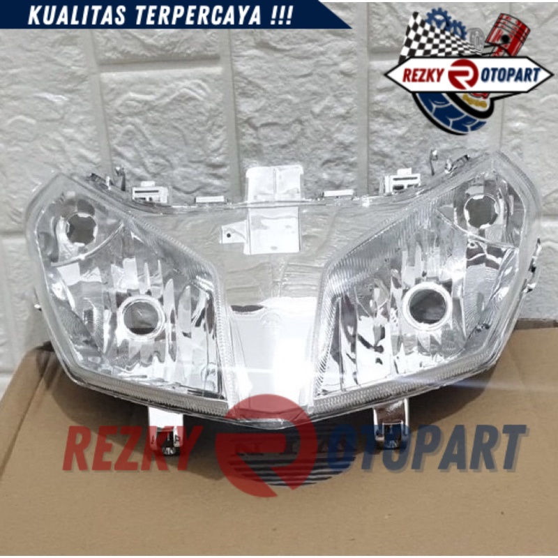 Lampu Depan Vario Techno 110 Karbu 2009 2010 2011 | reflektor headlamp WIN | head lamp light headlig