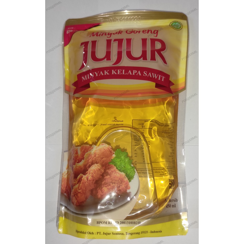 

MINYAK GORENG JUJUR 450 ML (POUCH BAG)