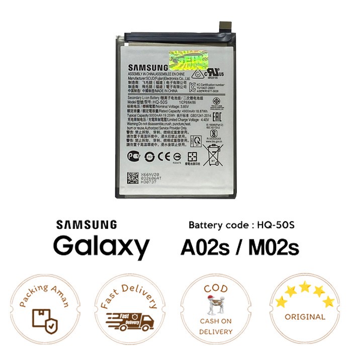 Battery/ Baterai SAMSUNG Galaxy A02s / M02s / A03 / A03s ORI99
