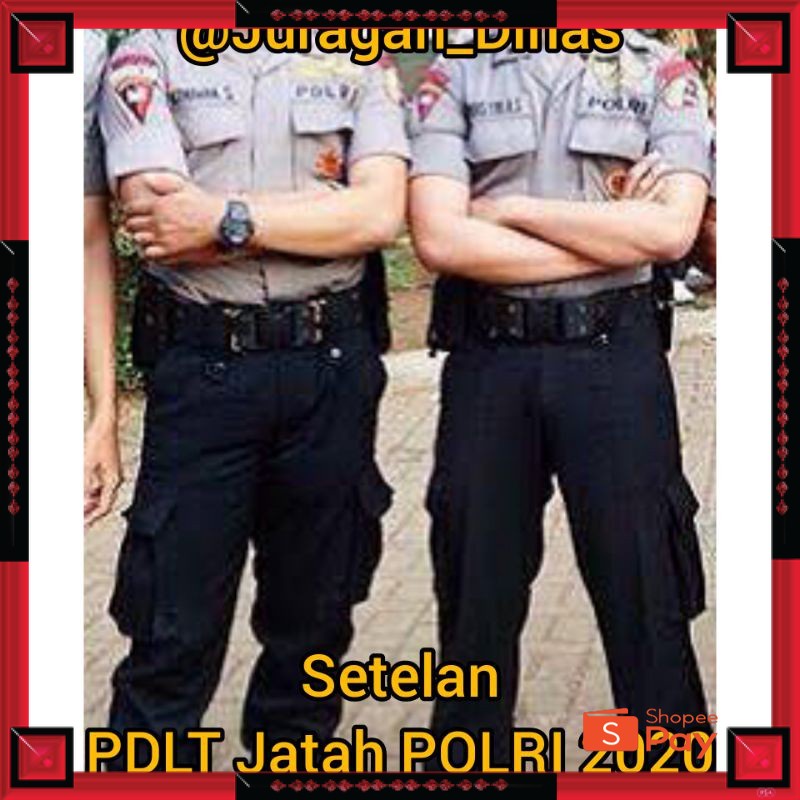 12.12 SERAGAM SALE / 1 STEL BAJU PDL JATAH POLRI PDLT A1 SERAGAM DALMAS BRIMOB SABHARA BAHAN RIPSTOK