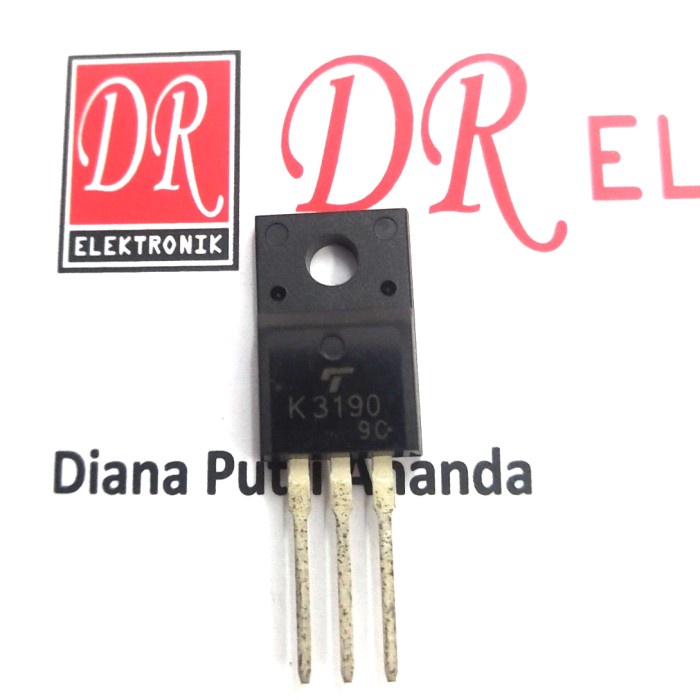 

Transistor K3190 TR 2SK3190 Bagus K3190A LA27