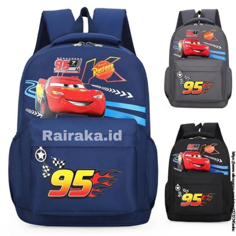 Car 95 / Tas Anak Sekolah Laki-laki Tas Ransel Sekolah SD TK Anak Murah// IMPORT KOREAN SALE 12.12