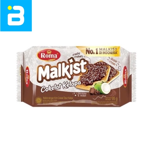 

Roma Malkist Coklat Kelapa 95G