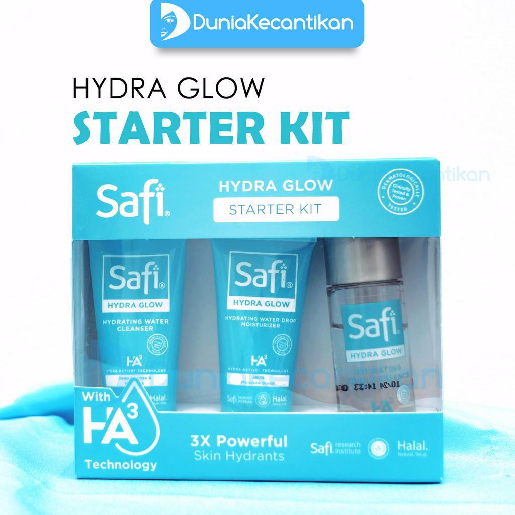 New Product Safi Hydra Glow Starter Kit Paket Skincare Safi Paket Perawatan Wajah