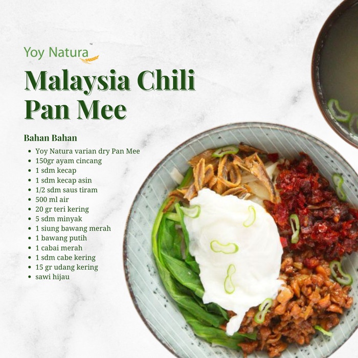 

Yoy Natura Mie Kering - DRY PAN MEE - 7pcs MUI HALAL