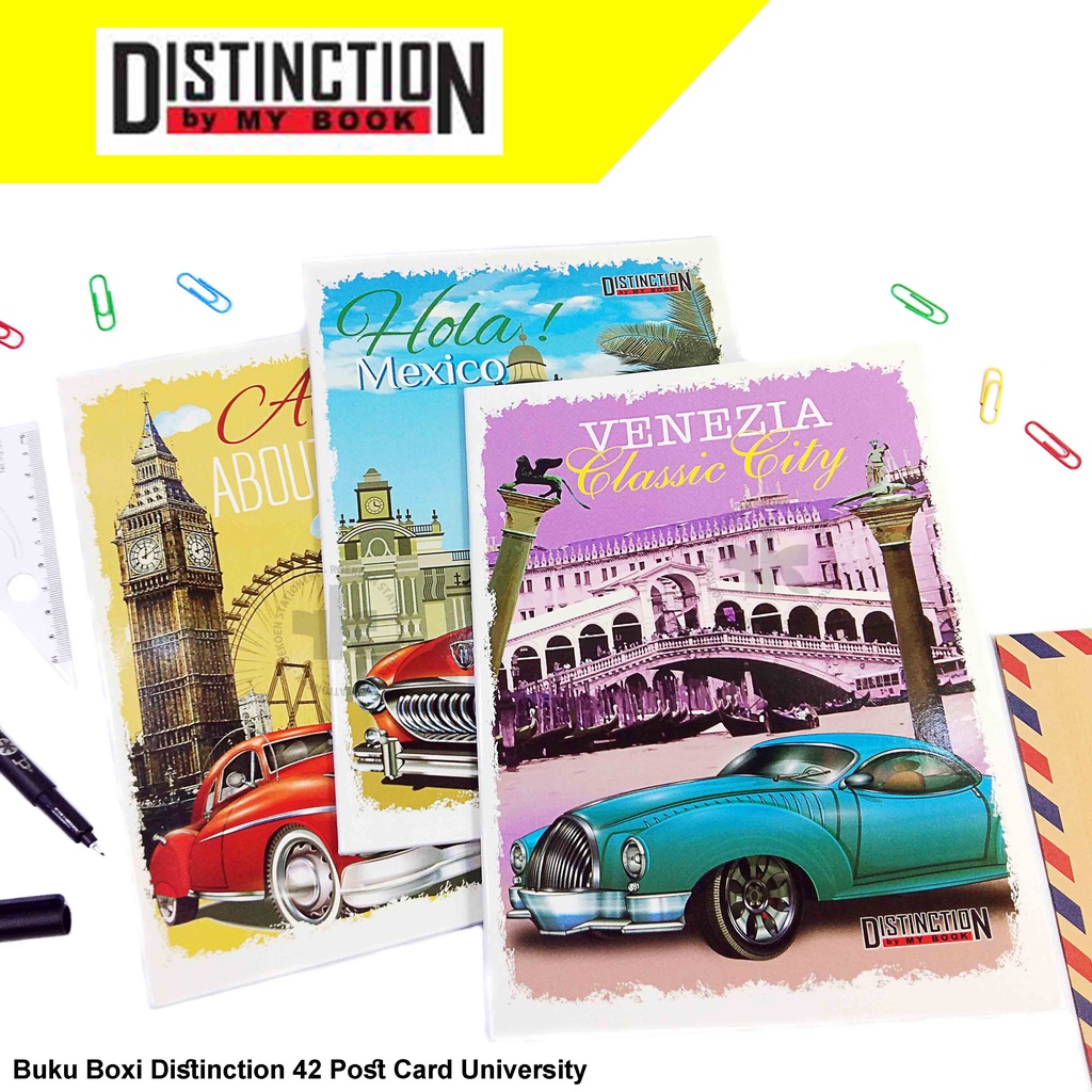 

Mybook Distinction Buku Tulis Boxy 42