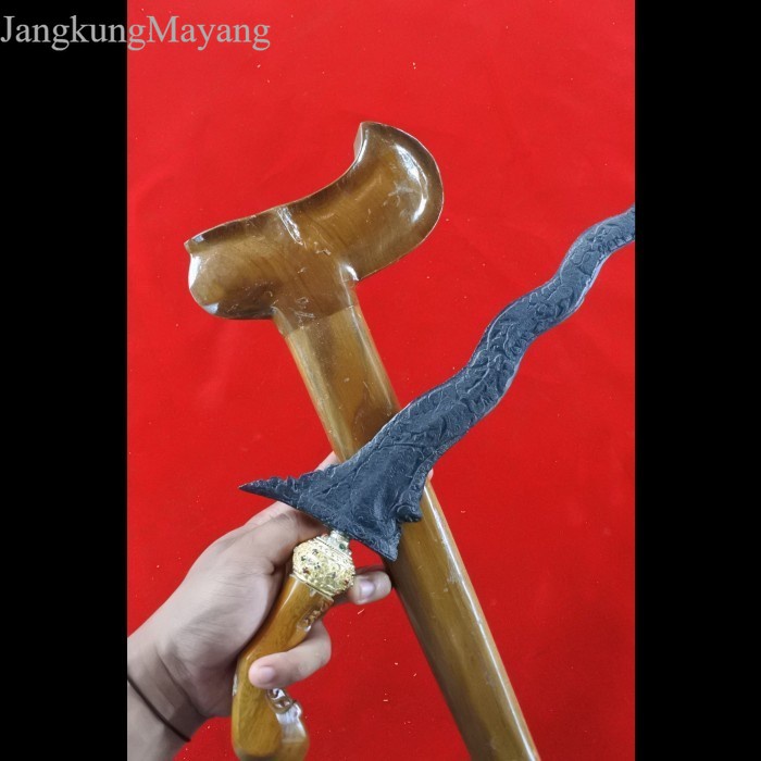 

keris LANGITAN KI NAGA GUMELAR keleng gayaman - bilah saja WKP murah
