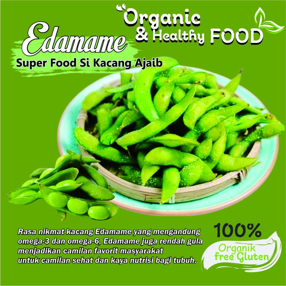 

Edamame Fresh Segar Kemasan 1 kg