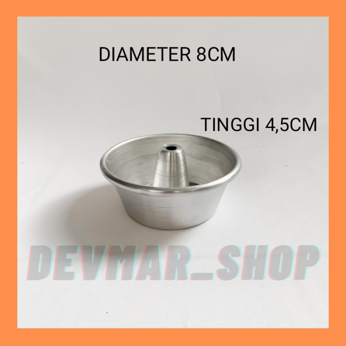 Loyang Chiffon Mini Bongkar Pasang Sifon kue Bolu Ukuran 8Cm