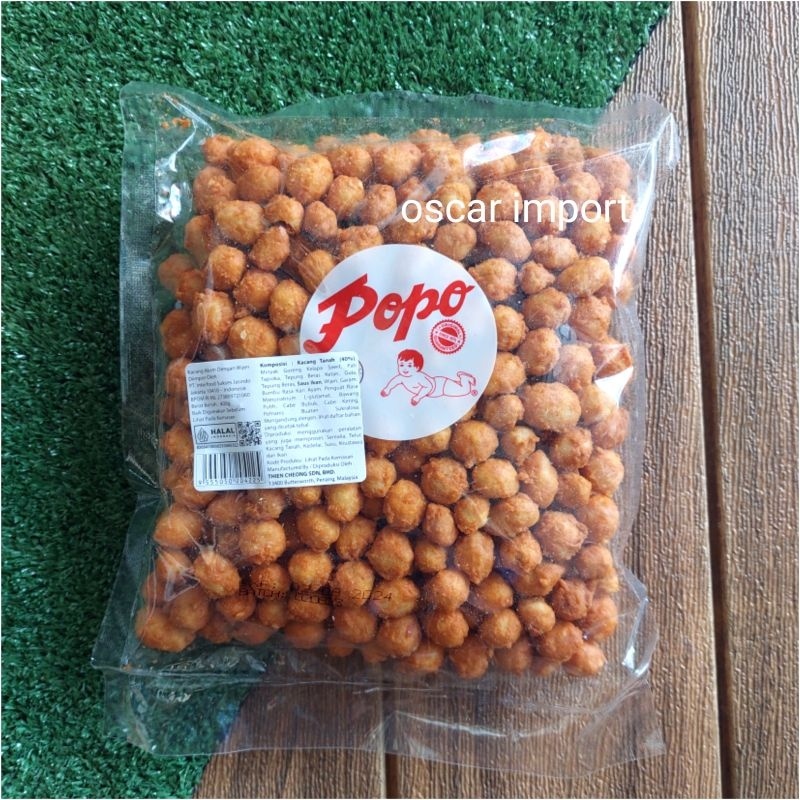 

Kacang Atom Wijen 400g by Popo Malaysia Premium nuts