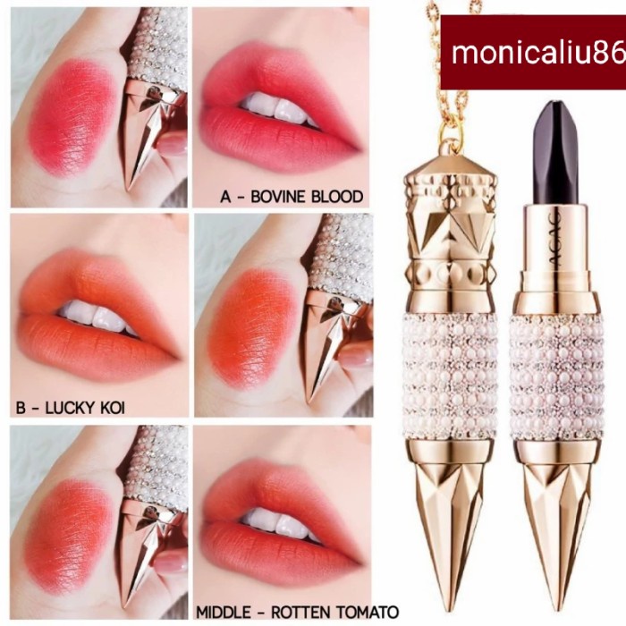 [ HJS7 - BEST SELLER ] BISA COD / LIPSTIK AGAG ORIGINAL 3 WARNA DALAM 1 LIPSTIK MATTE - QUEEN