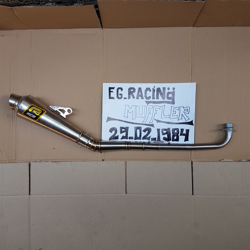 KNALPOT RCB FANTERRA JUPITER Z/Z1 VEGA R/ZR SUPRA X/FIT/125 REVO BLADE GRAND KARISMA C70 SMASH SOGUN