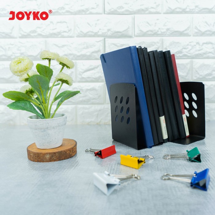 

Joyko Book End BKE-688689 / Joyko Sandaran Penahan Pembatas Buku - BKE-689