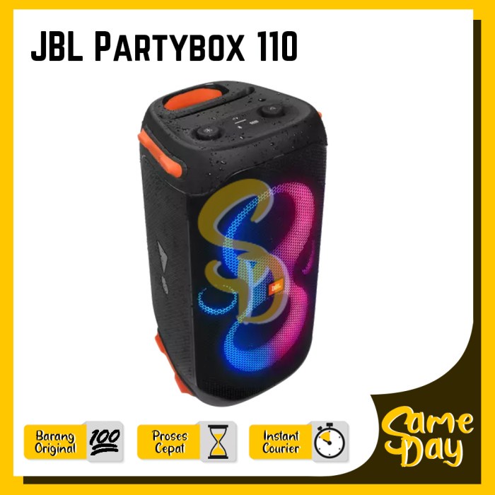 JBL Partybox 110 Partybox110 Original Portable Speaker Party Box