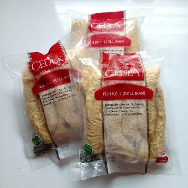 

CEDEA Fish Roll 250 gr (Halal, BPOM) - Frozen Food Murah, Sehat, Berkualitas