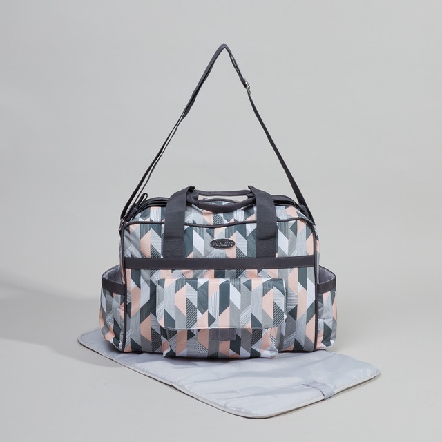 Babyshop Juniors Printed Diaper Bag With Zip Closure