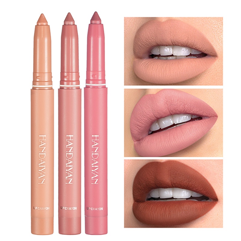 COD⭐HANDAIYAN Lip Liner / Lip Liner Matte Cangkir Non-Lengket /Lipstik  Pena-MY