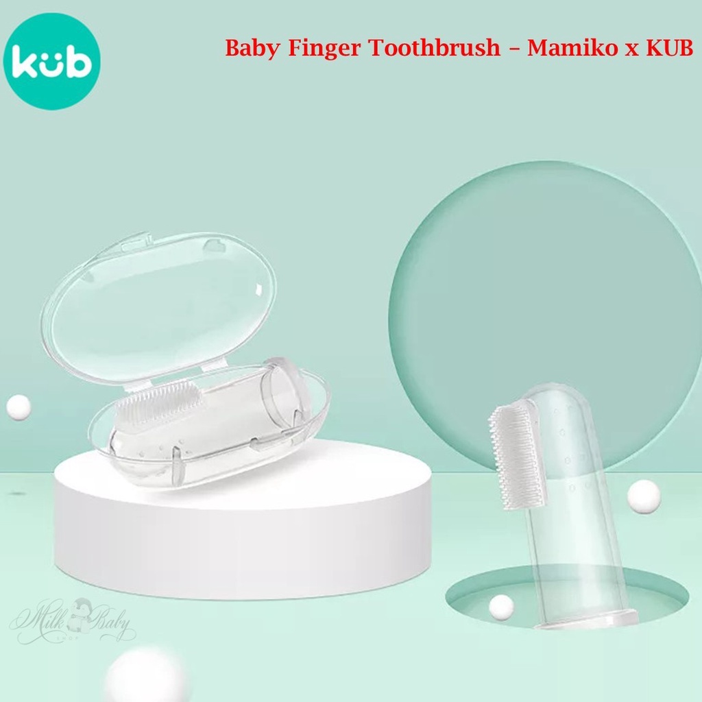 KUB x -Mamiko - Baby Finger Toothbrush