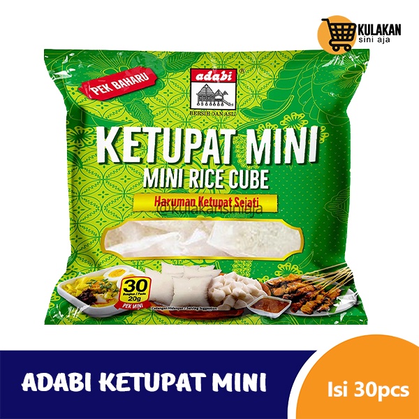 

Adabi Ketupat Mini Rice Cube 600 gram