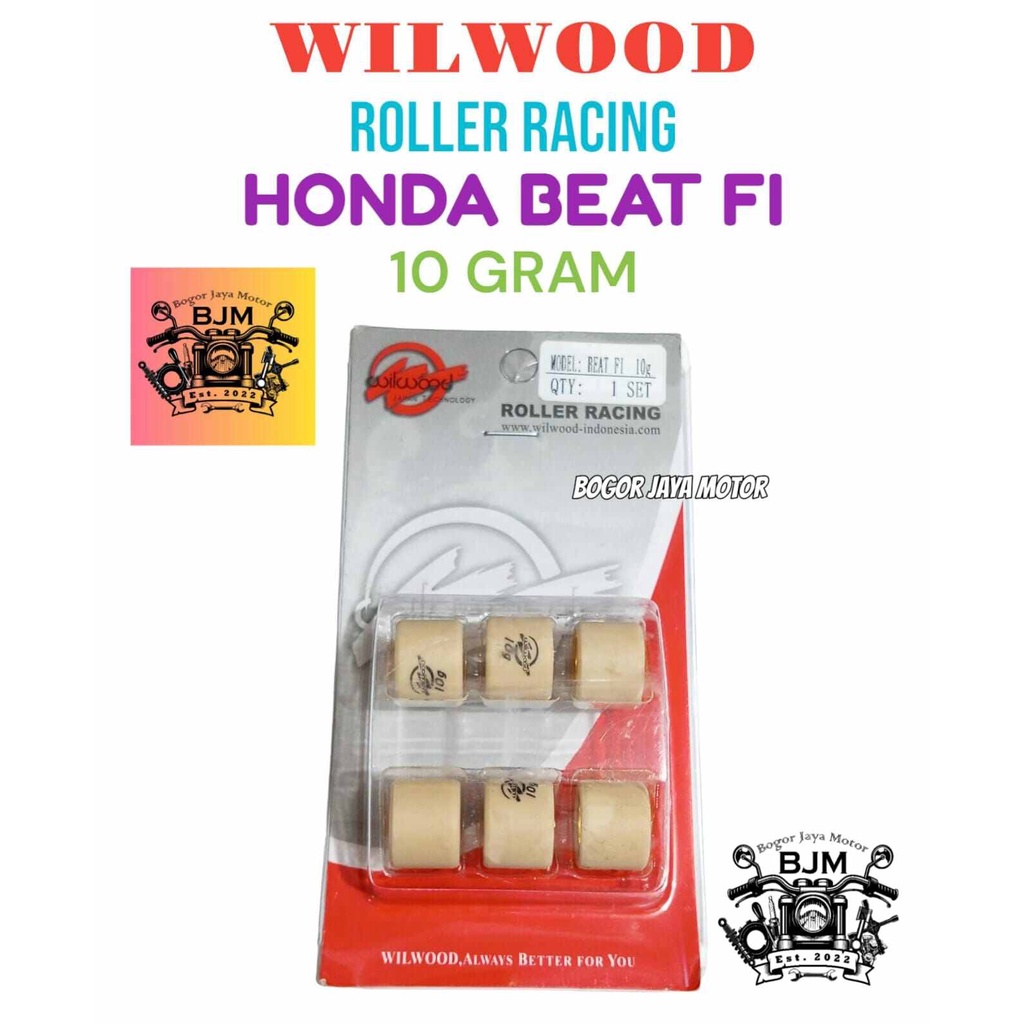 1 SET WILWOOD ROLLER RACING HONDA BEAT FI 10 GRAM ROLER RACING BEAT FI 10GRAM 10G ROLLER BEAT RACING