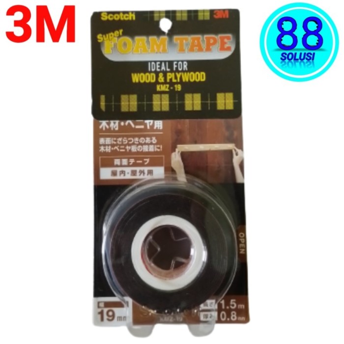 

Double Tape 3 M Super Strong / Kuat Permanent - Perekat Serbaguna - KMZ-19